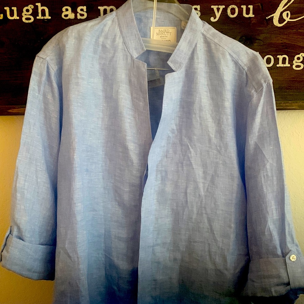 Murano Mens Linen Shirt size Large
